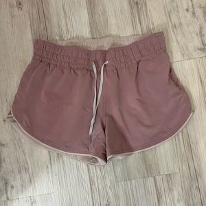 Choose a side REVERSIBLE lululemon shorts